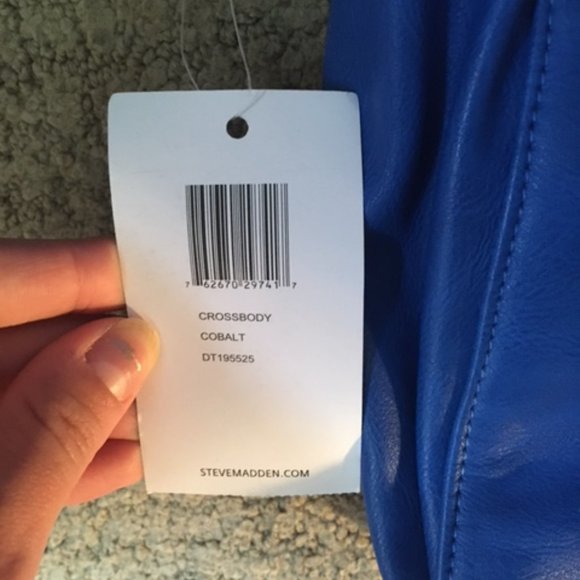 Steve Madden Blue Crossbody Bag NWT - Picture 4 of 5